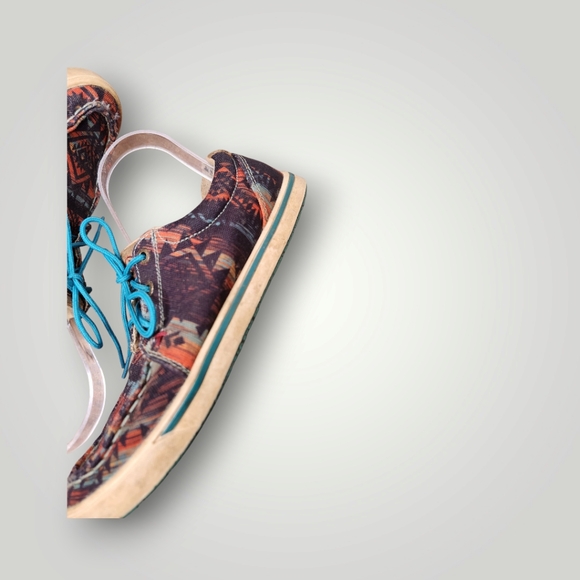 Twisted X Hooey Loper Aztec Womens Size 7.5 M Southwestern Cowgirl Colorful - Picture 7 of 14